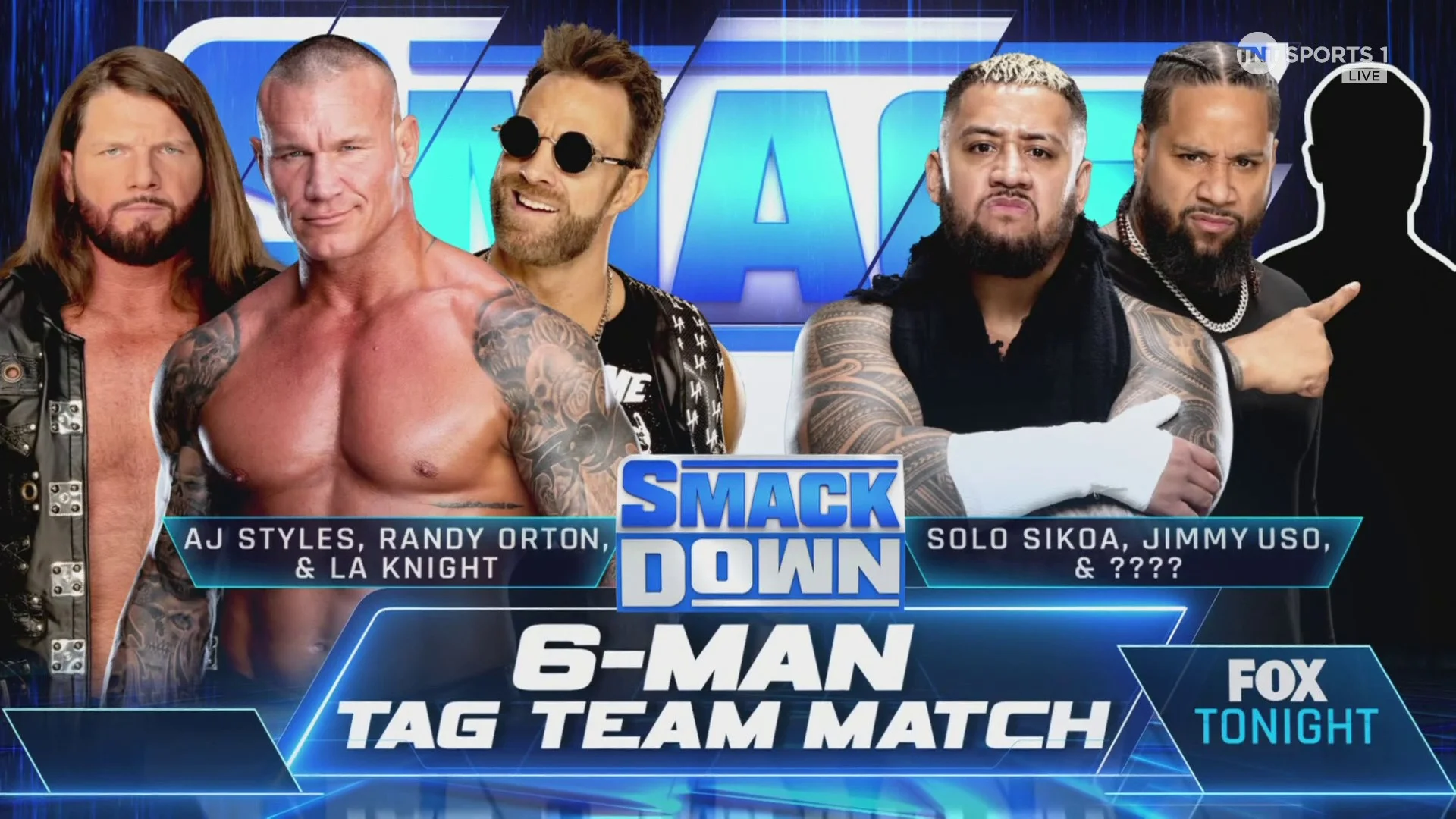 6 - man tag team match